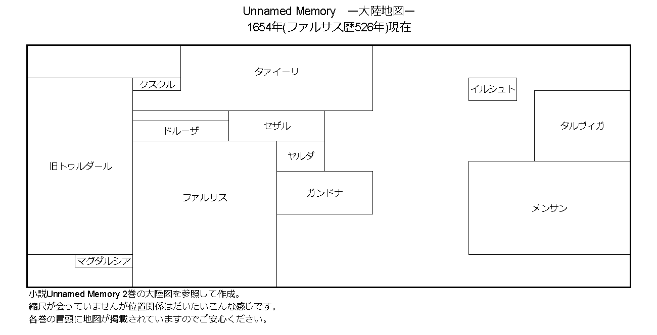 Unnamed Memory_大陸地図